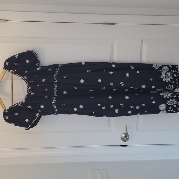 Gretchen Scott, Big Love Maxi Dress, Navy Blue, Size M - Picture 7 of 12